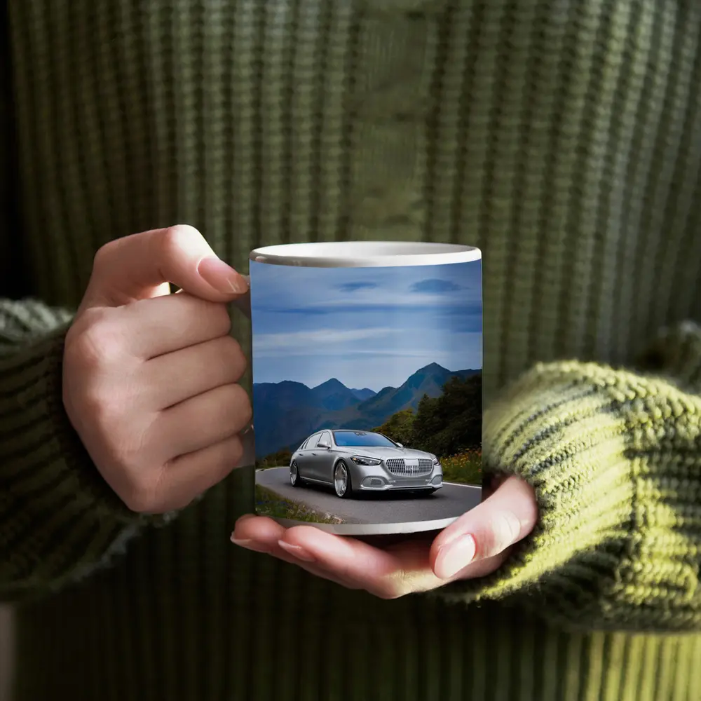 Mercedes Maybach S Class Mountain Road Silver – Mugs