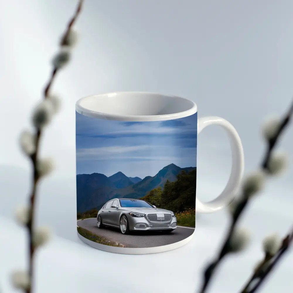 Mercedes Maybach S Class Mountain Road Silver – Mugs