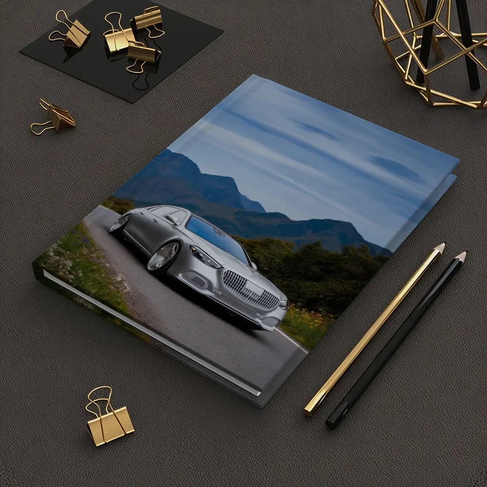 Mercedes Maybach S Class Mountain Road Silver – Notebooks