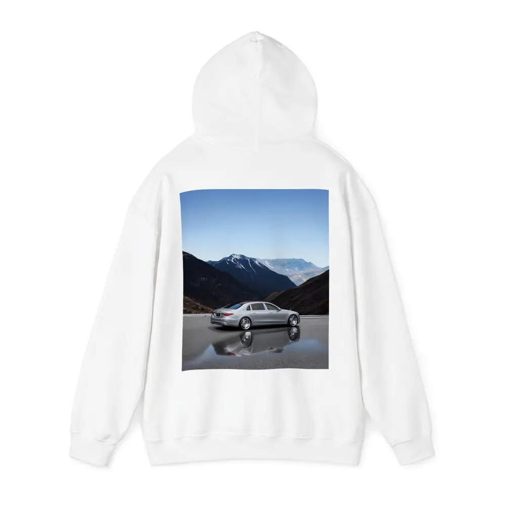 Mercedes Maybach S Class Silver Mountain Road – Hoodies