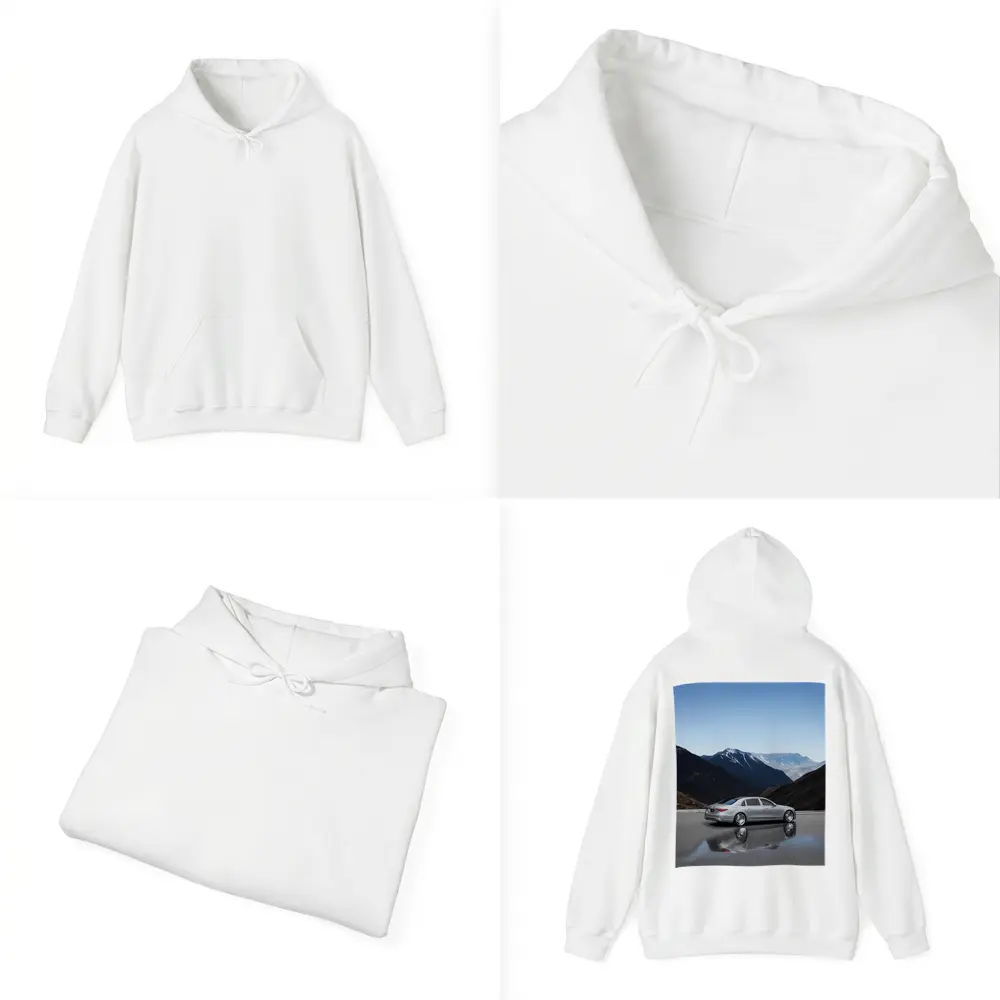 Mercedes Maybach S Class Silver Mountain Road – Hoodies