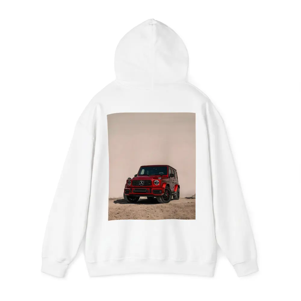 Mercedes AMG G Class Red Desert Scene – Hoodies