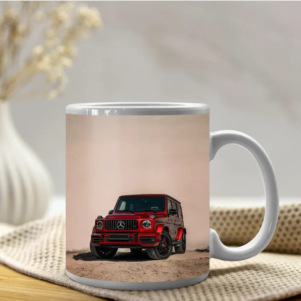 Mercedes AMG G Class Red Desert Scene – Mugs