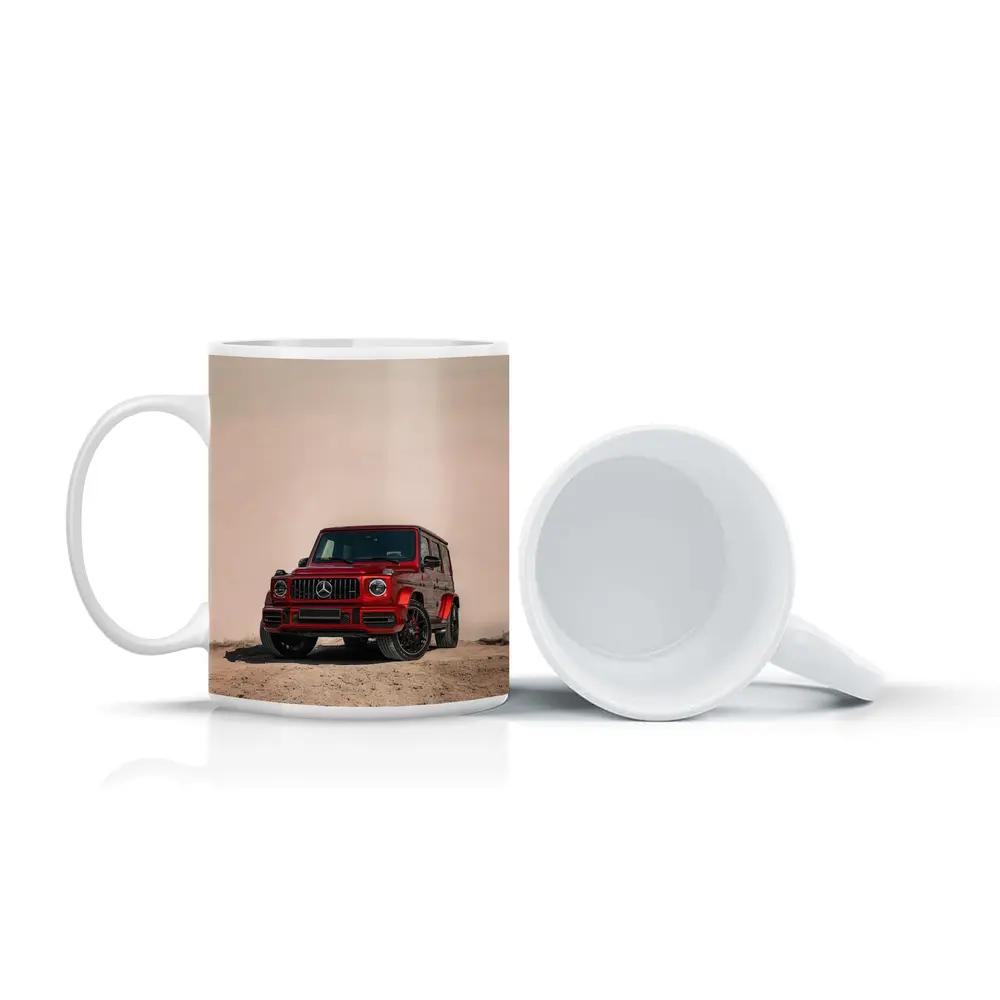 Mercedes AMG G Class Red Desert Scene – Mugs