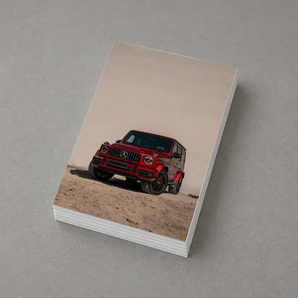 Mercedes AMG G Class Red Desert Scene – Postcards