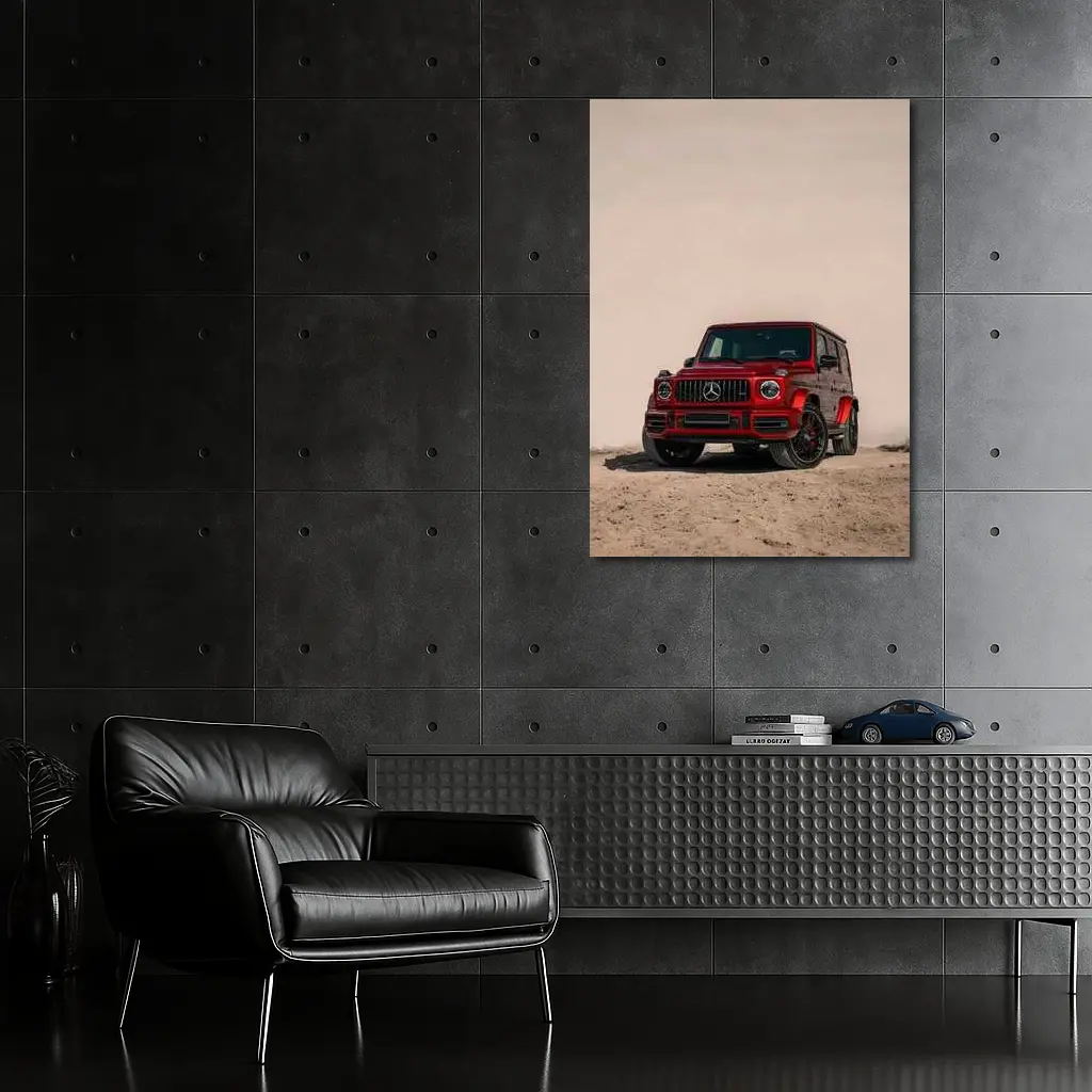 Mercedes AMG G Class Red Desert Scene – Wall Art