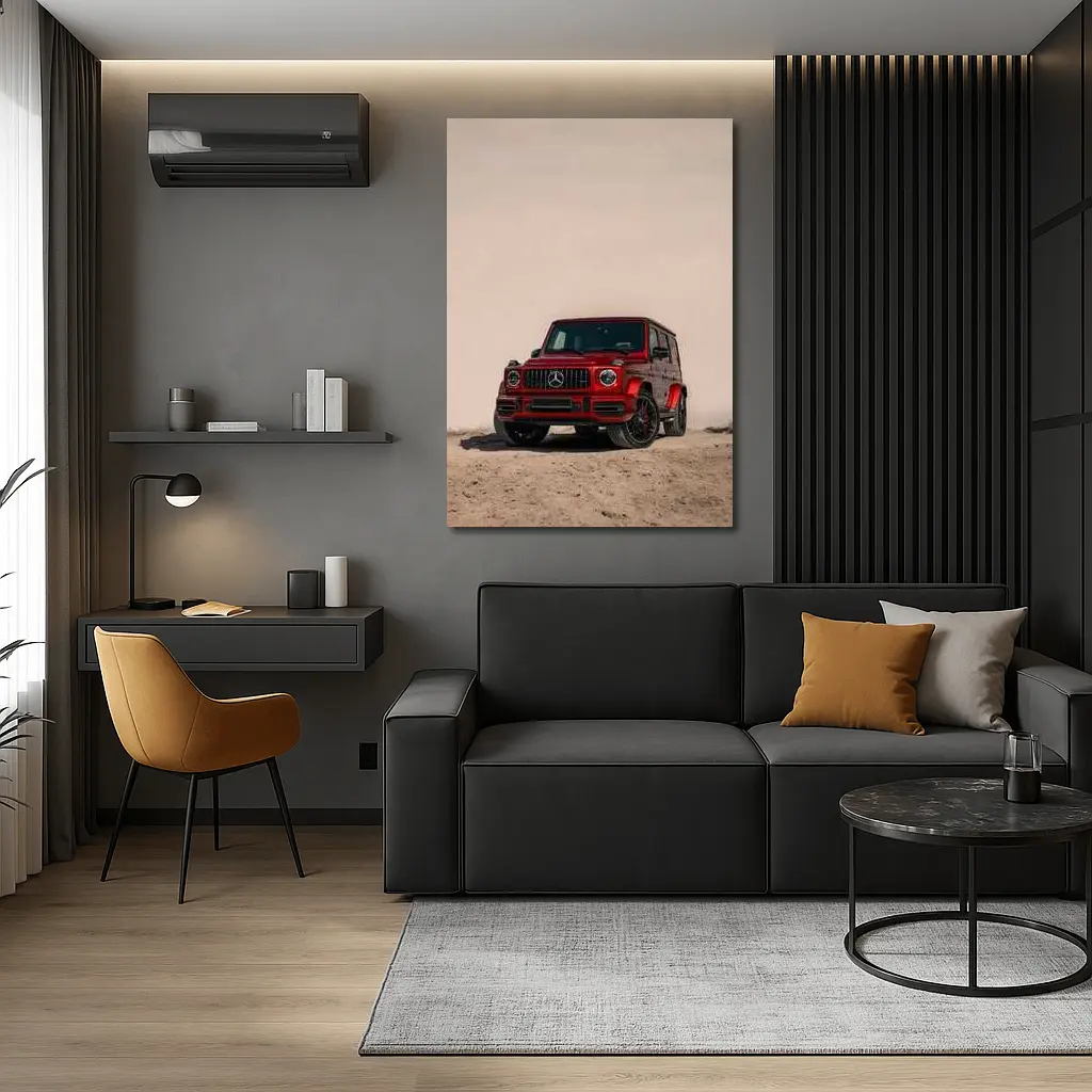Mercedes AMG G Class Red Desert Scene – Wall Art