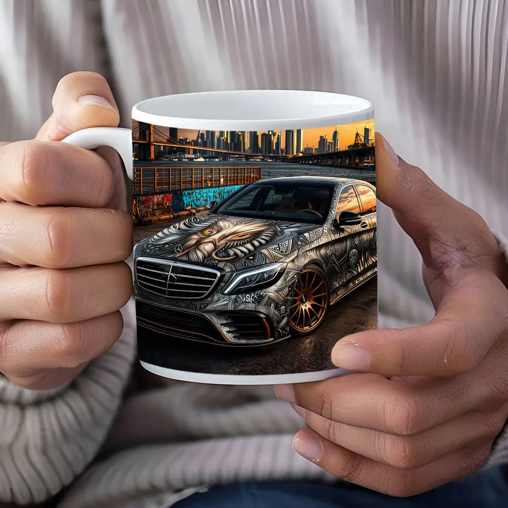 Mercedes S Class Custom Tattoo Art City – Mugs