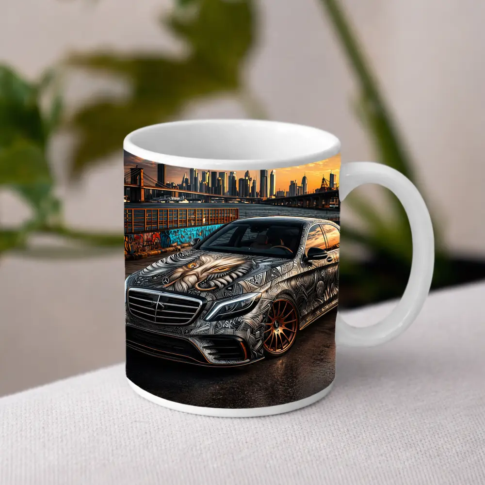 Mercedes S Class Custom Tattoo Art City – Mugs
