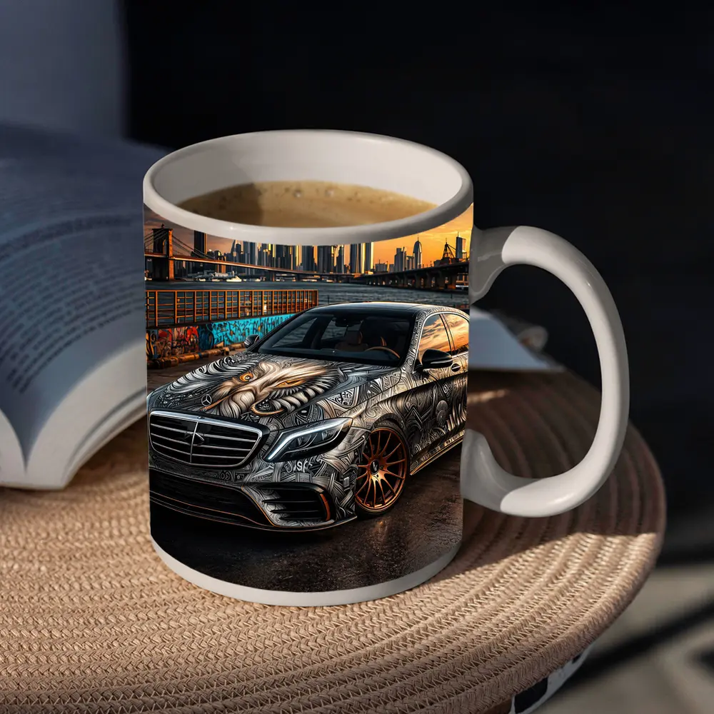 Mercedes S Class Custom Tattoo Art City – Mugs