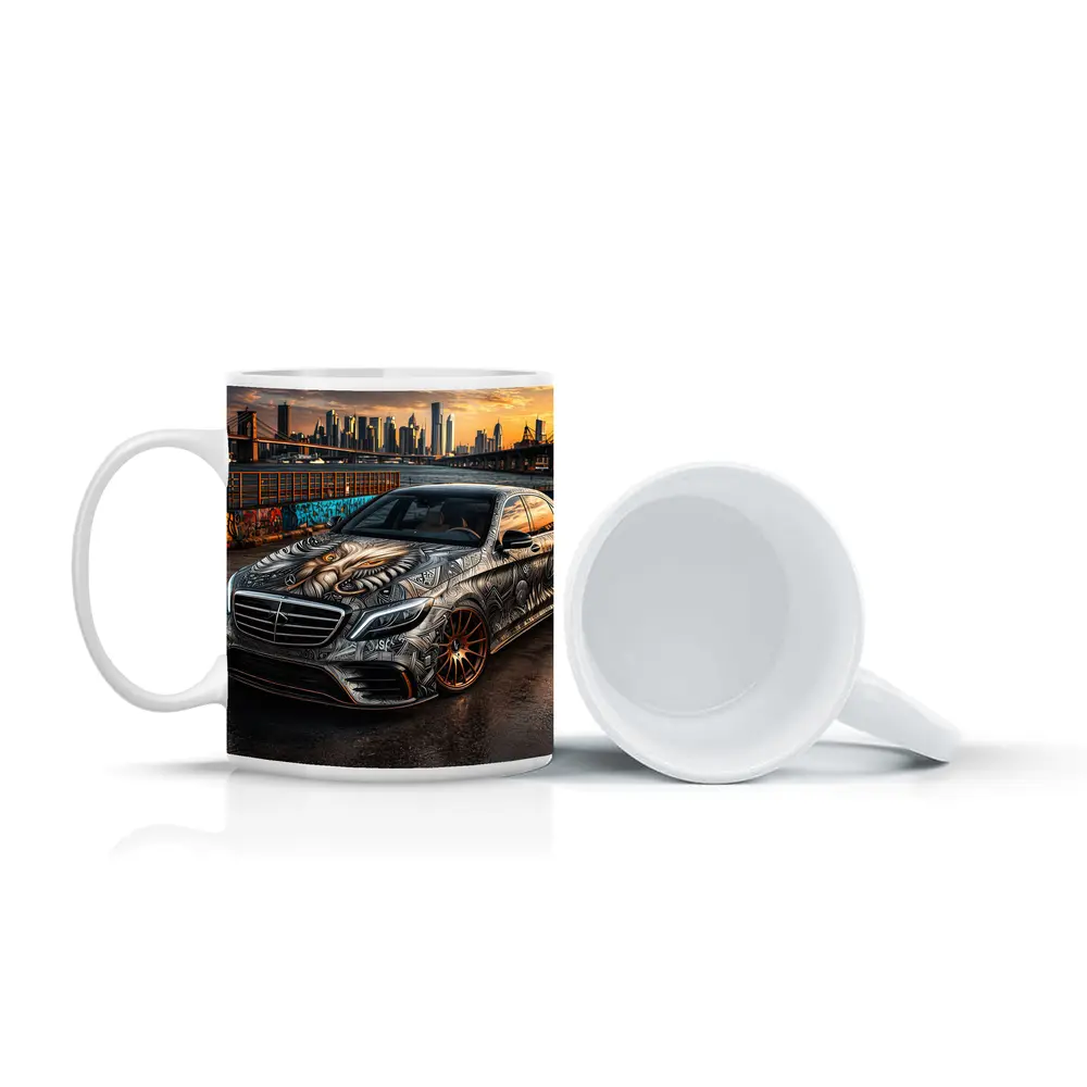 Mercedes S Class Custom Tattoo Art City – Mugs