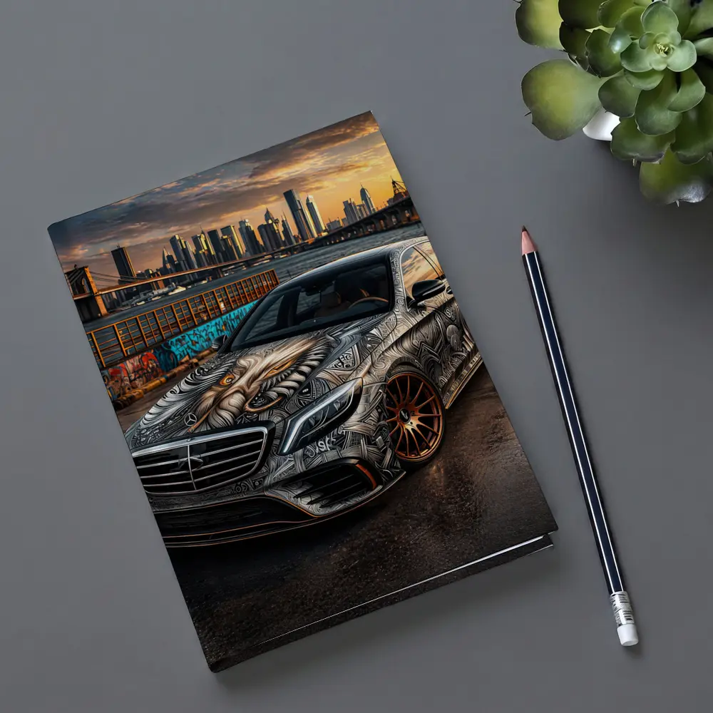 Mercedes S Class Custom Tattoo Art City – Notebooks