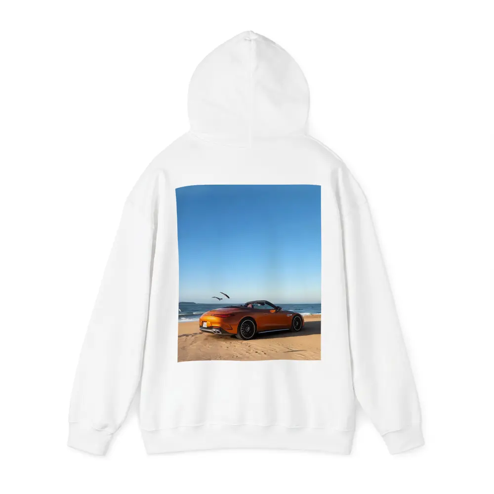 Mercedes SL63 AMG Orange Beach Convertible – Hoodies