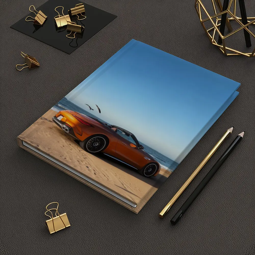 Mercedes SL63 AMG Orange Beach Convertible – Notebooks