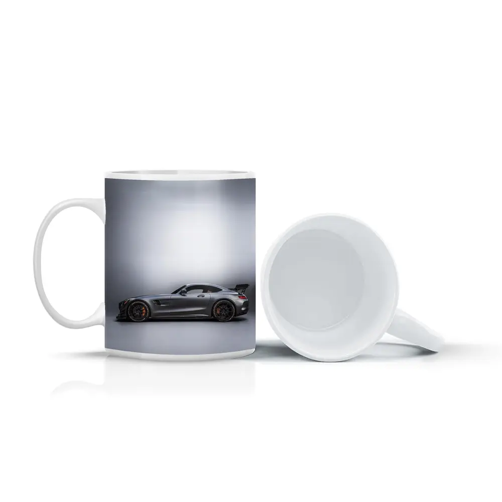 Mercedes AMG GT Dark Gray Studio Shot – Mugs