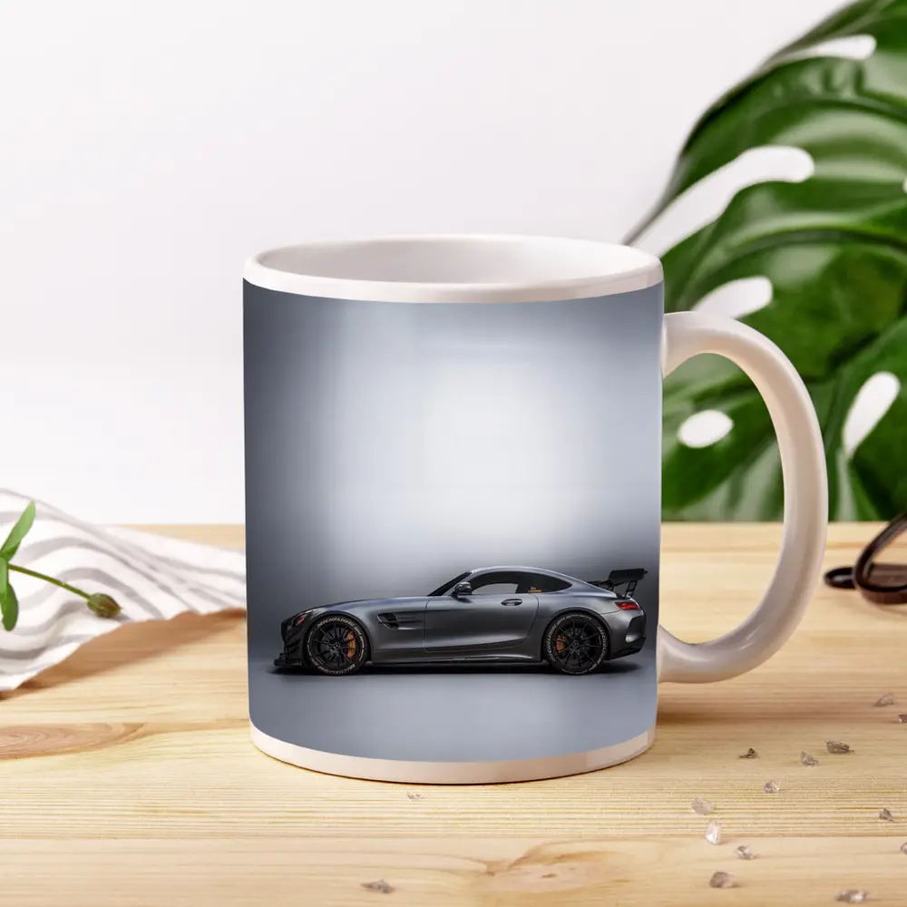 Mercedes AMG GT Dark Gray Studio Shot – Mugs