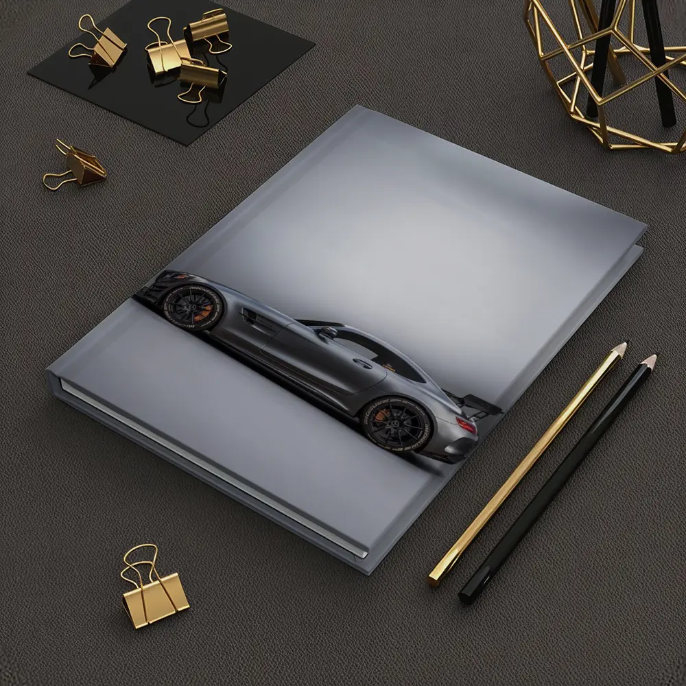 Mercedes AMG GT Dark Gray Studio Shot – Notebooks