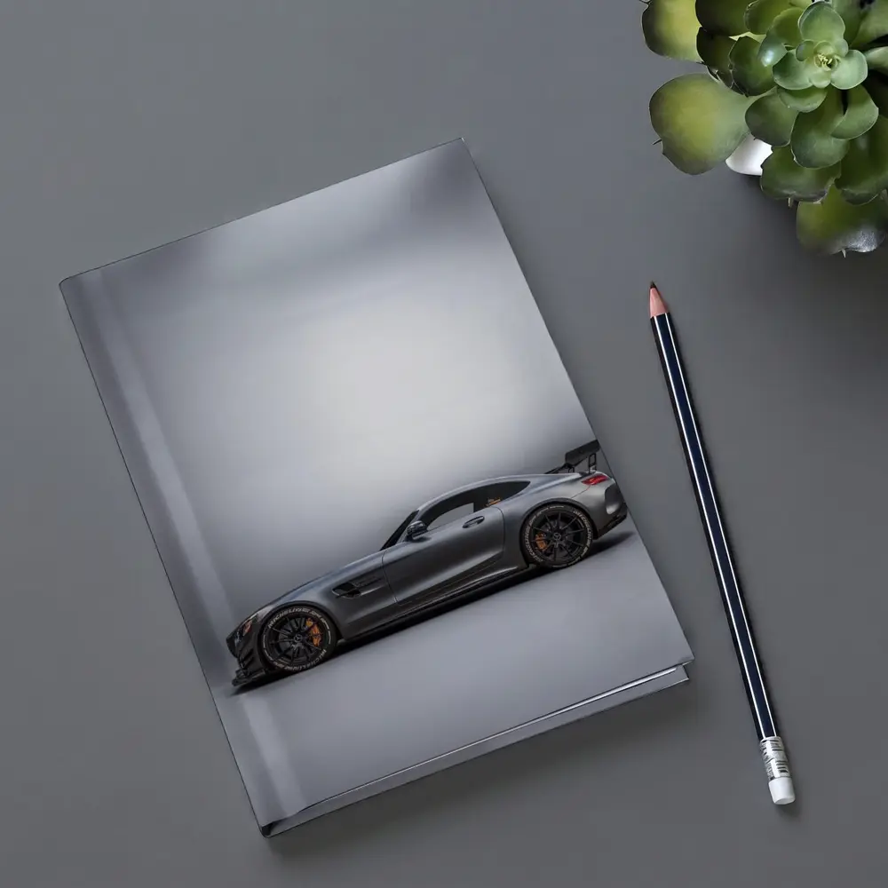 Mercedes AMG GT Dark Gray Studio Shot – Notebooks