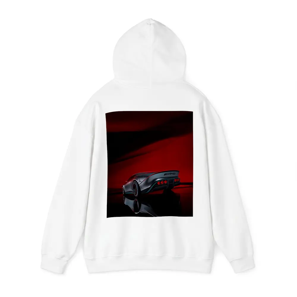 Mercedes AMG Vision Concept Red Background – Hoodies