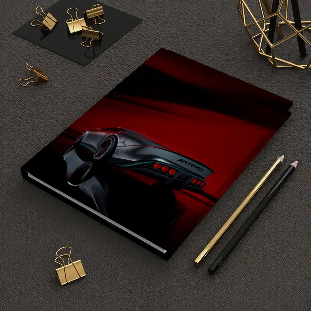 Mercedes AMG Vision Concept Red Background – Notebooks
