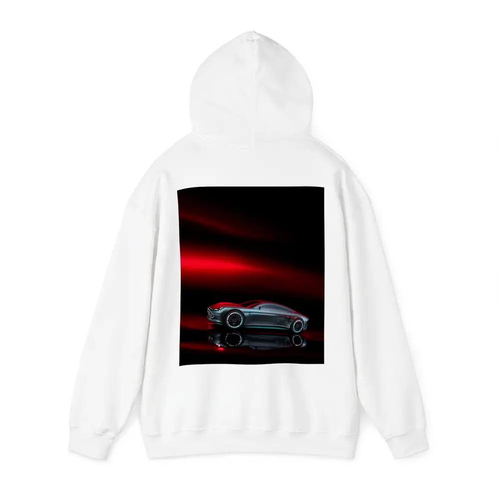 Mercedes Vision AMG Dark Red Background – Hoodies