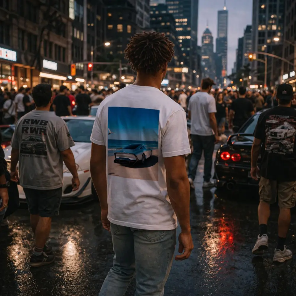 Mercedes Vision EQXX Silver Beach Coastal – T-Shirts