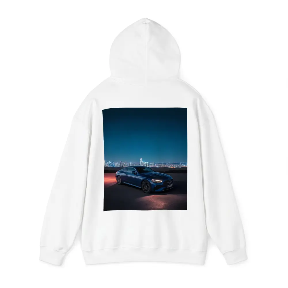 Mercedes CLE Coupe Blue City Night – Hoodies