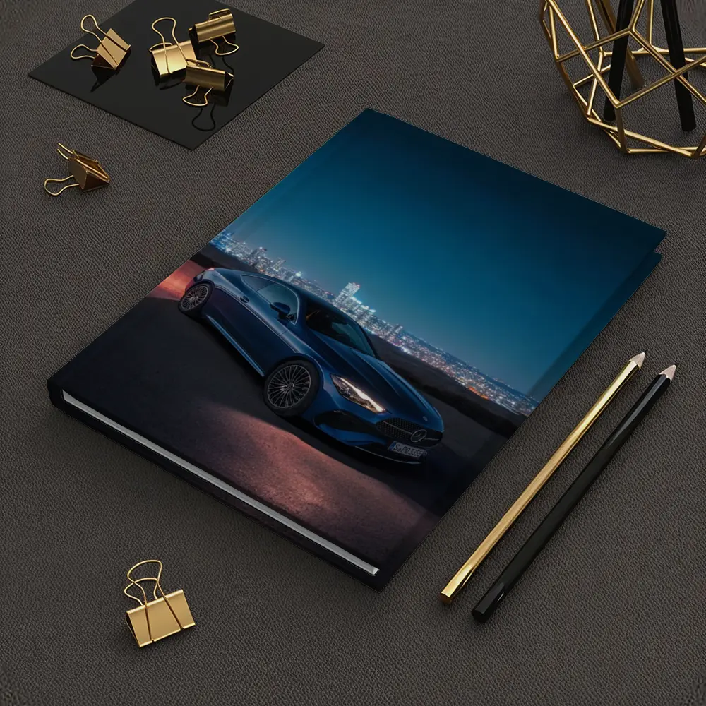 Mercedes CLE Coupe Blue City Night – Notebooks