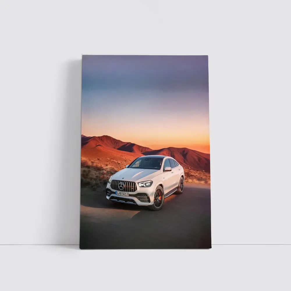 Mercedes AMG GLE Coupe Desert Sunset – Wall Art