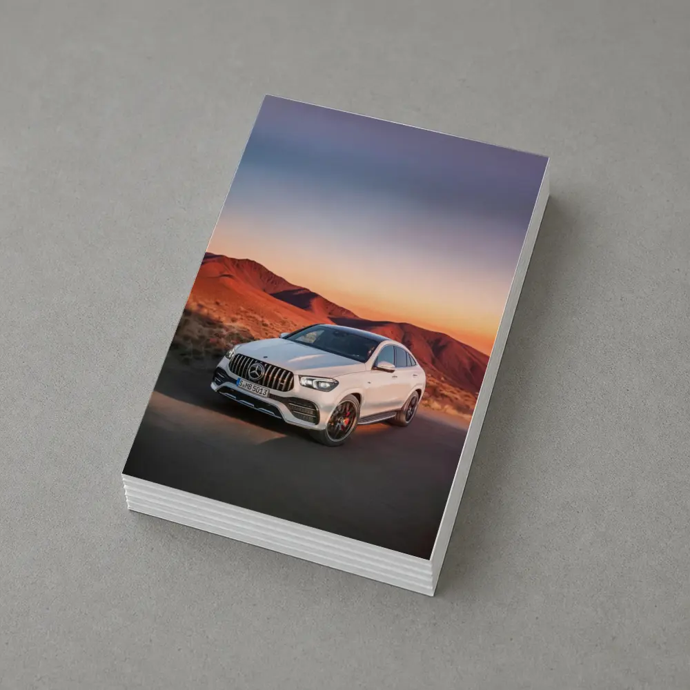 Mercedes AMG GLE Coupe Desert Sunset – Postcards