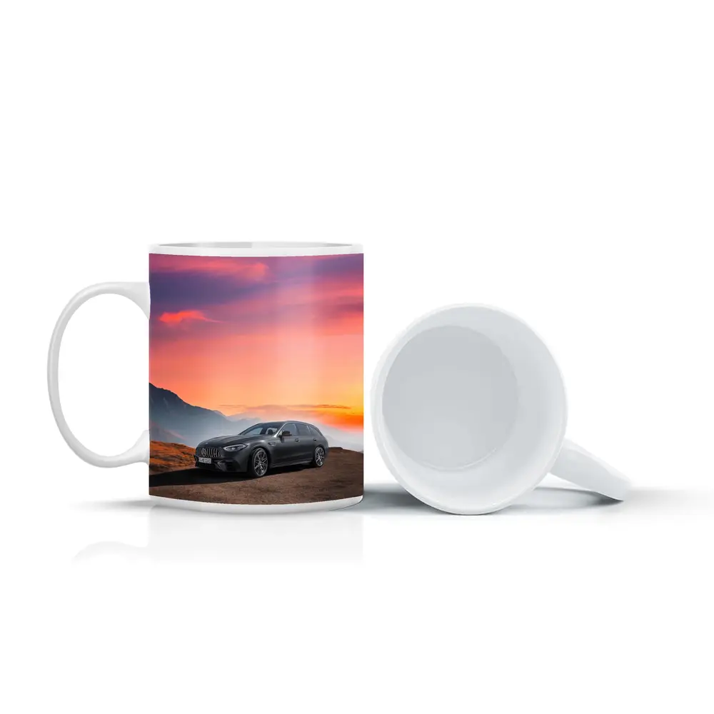 Mercedes AMG C63 Wagon Mountain Sunset – Mugs