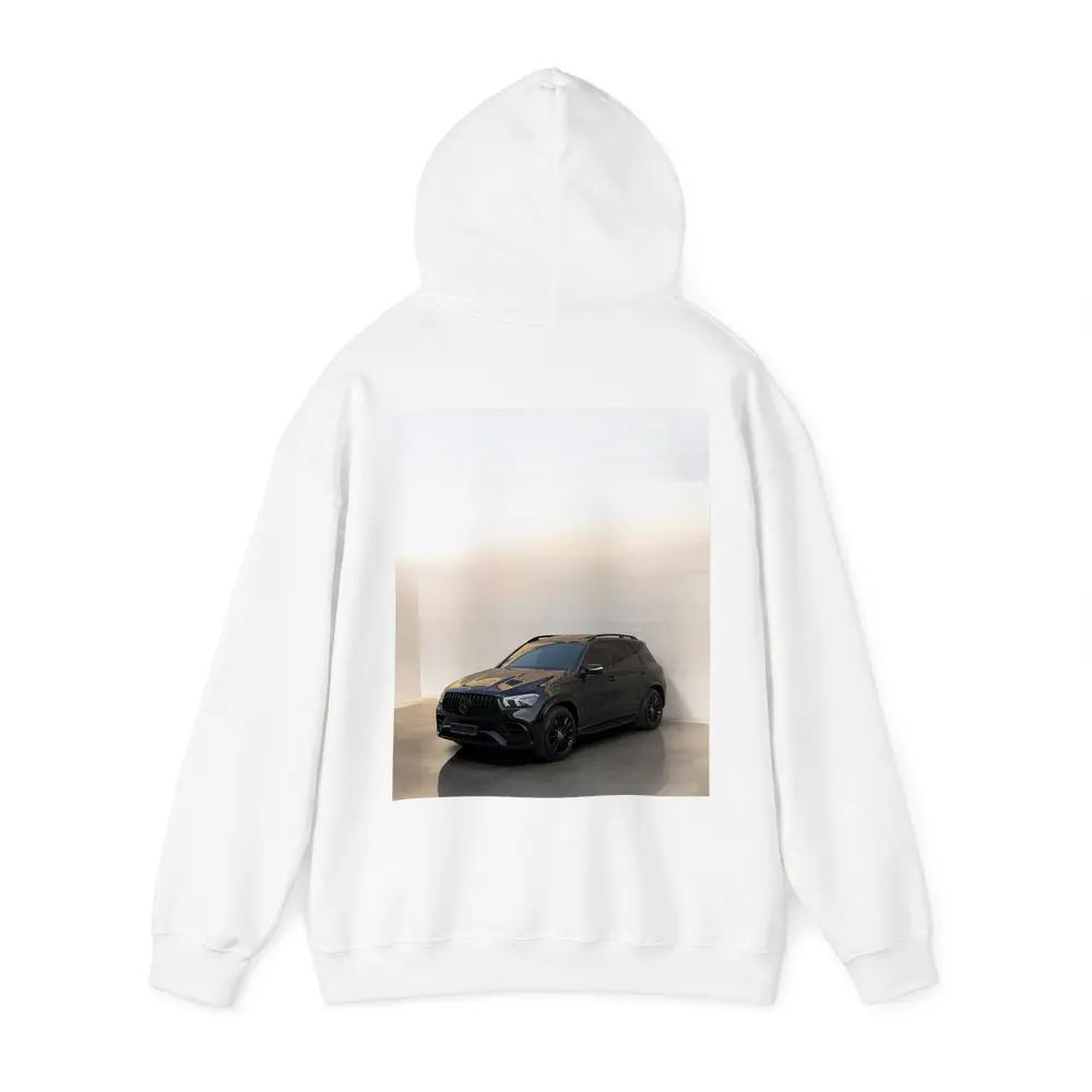 Mercedes Benz GLE Class Black Minimal Studio – Hoodies