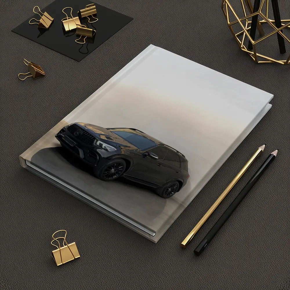 Mercedes Benz GLE Class Black Minimal Studio – Notebooks