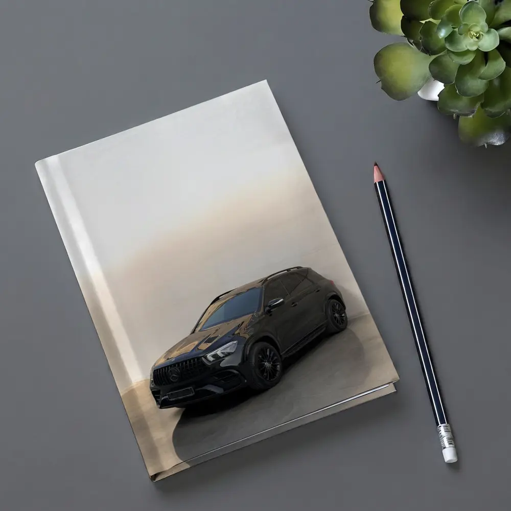 Mercedes Benz GLE Class Black Minimal Studio – Notebooks