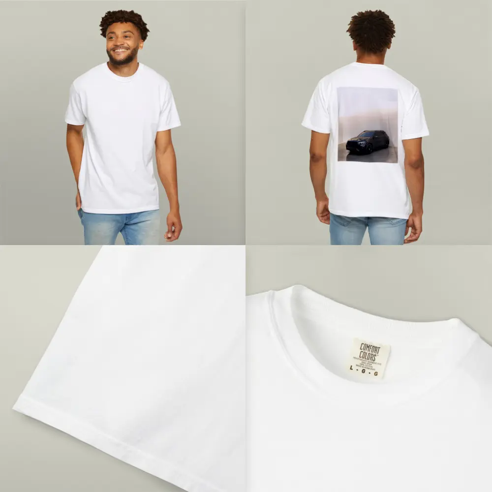 Mercedes Benz GLE Class Black Minimal Studio – T-Shirts