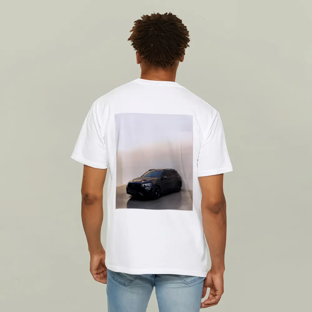 Mercedes Benz GLE Class Black Minimal Studio – T-Shirts