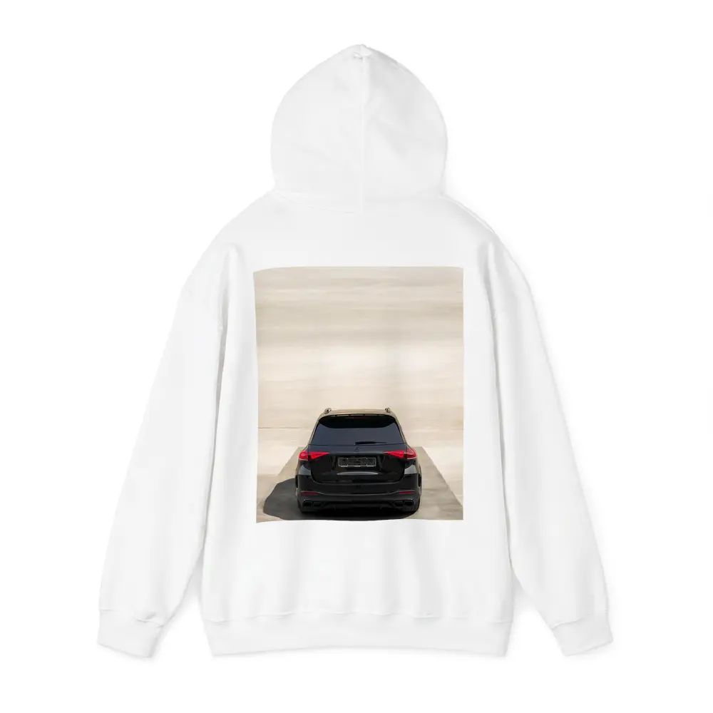 Mercedes GLE Class Black Rear Parking Lot – Hoodies