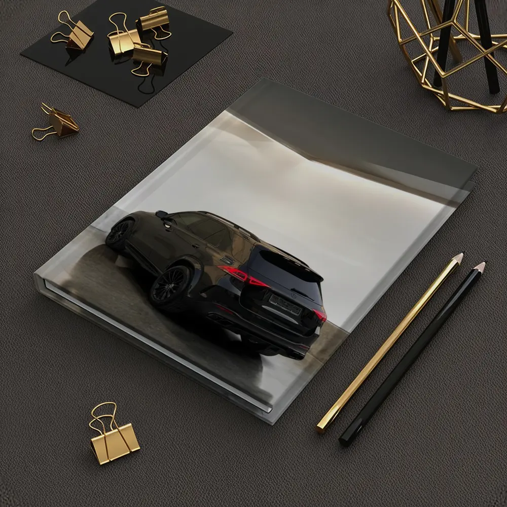 Mercedes GLE Class Black Minimal Garage – Notebooks