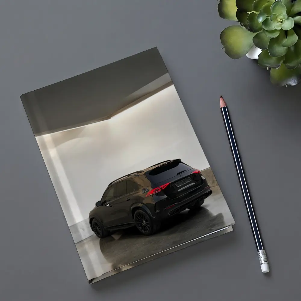 Mercedes GLE Class Black Minimal Garage – Notebooks