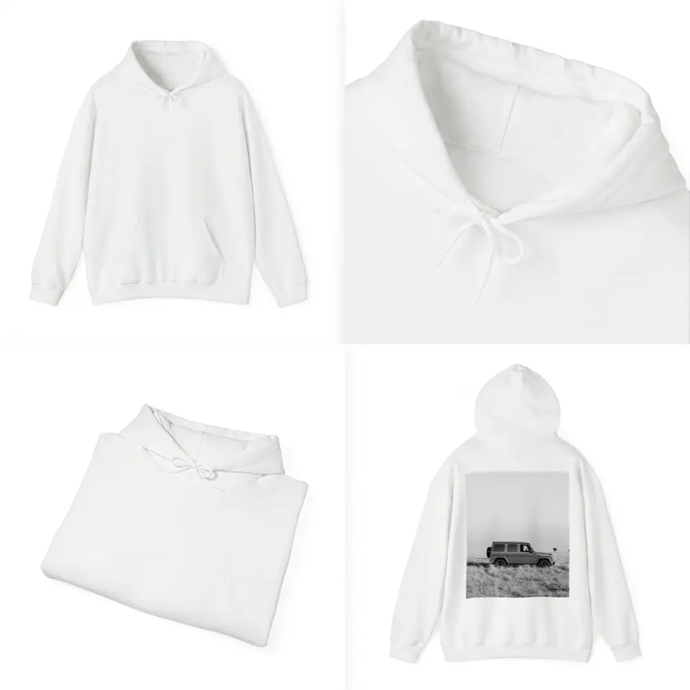 Mercedes G Class Black White Field – Hoodies