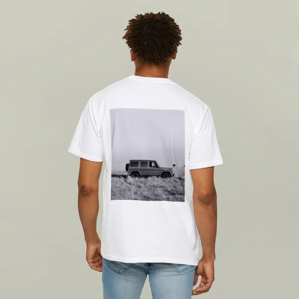 Mercedes G Class Black White Field – T-Shirts