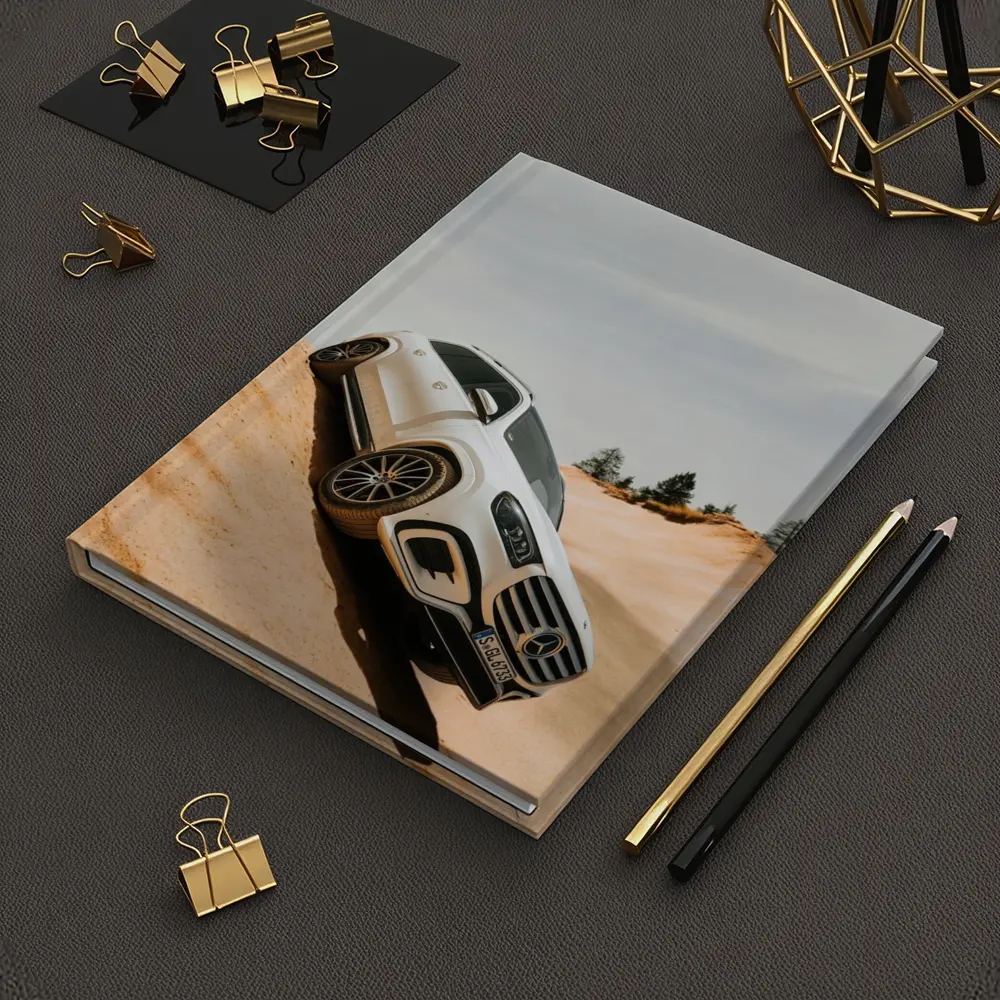 Mercedes GLS Class White SUV Sandy Dunes – Notebooks
