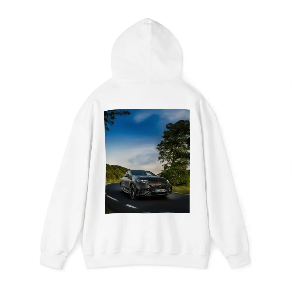 Mercedes EQE AMG Dark Road Green Trees – Hoodies