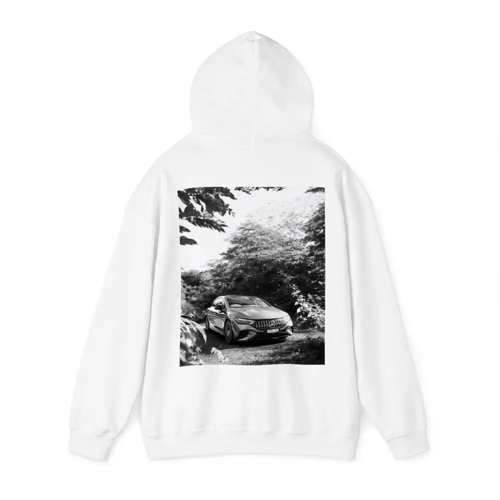 Mercedes AMG EQE Black White Forest Setting – Hoodies