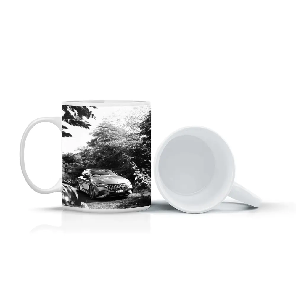 Mercedes AMG EQE Black White Forest Setting – Mugs