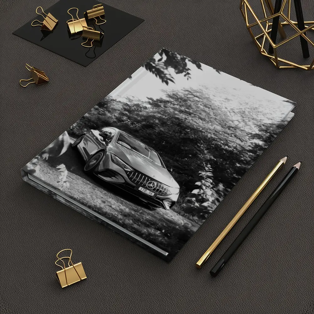 Mercedes AMG EQE Black White Forest Setting – Notebooks