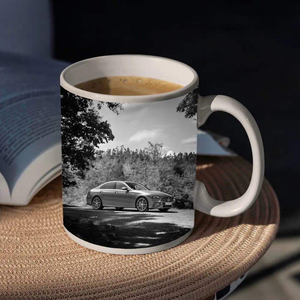 Mercedes AMG C63 Black White Forest – Mugs