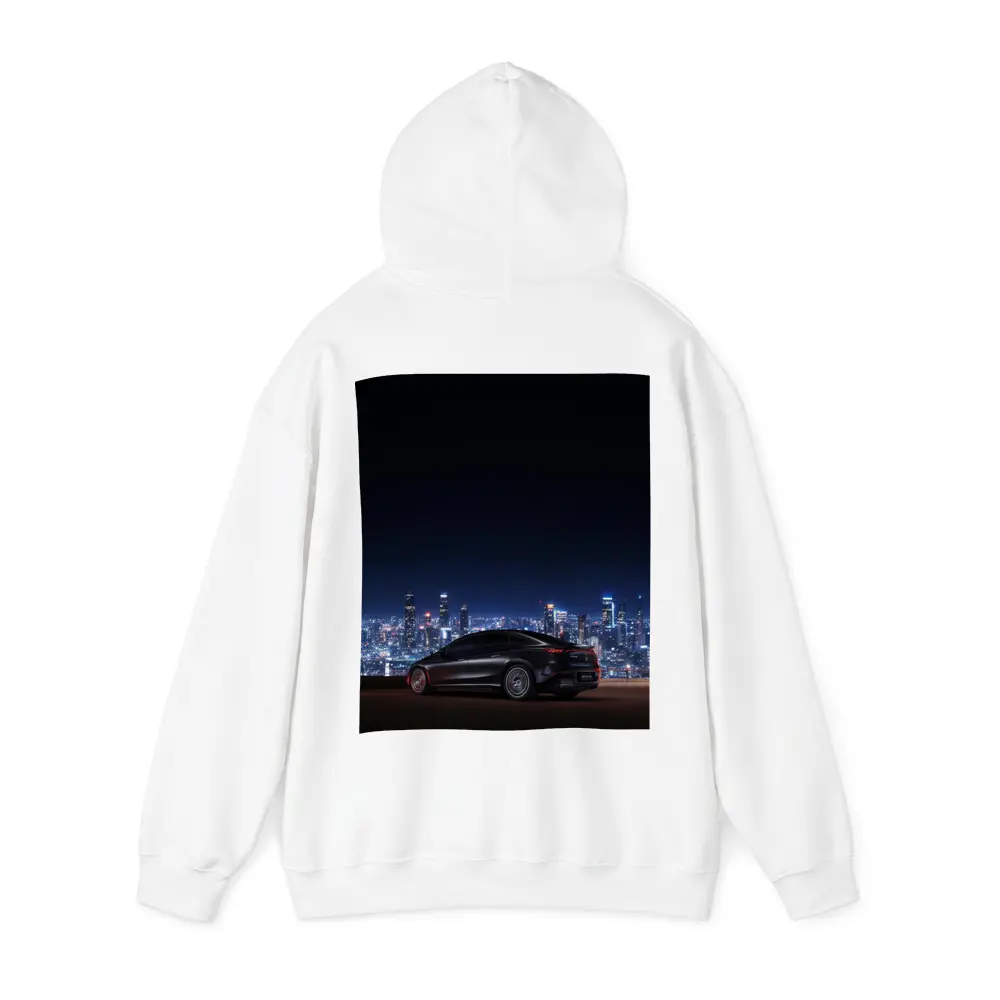 Mercedes AMG EQS Night City Skyline – Hoodies