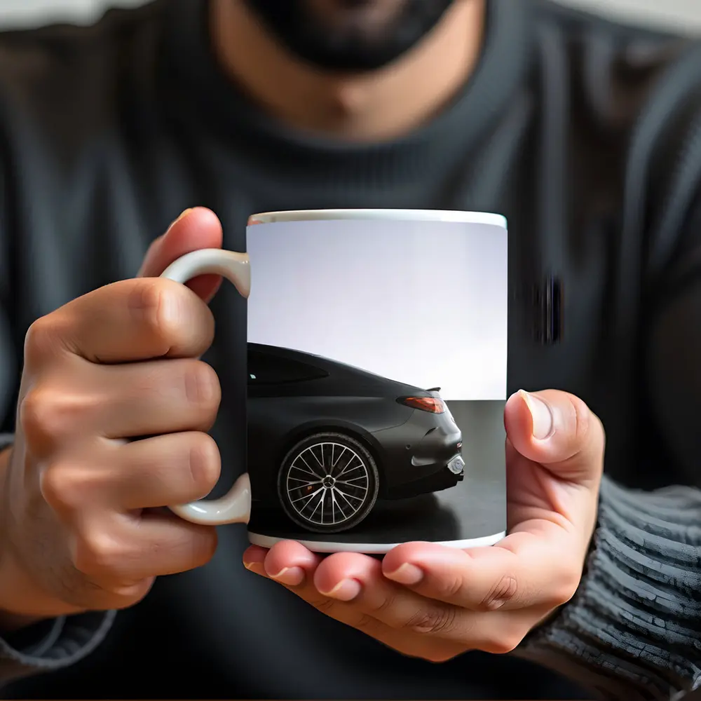 Mercedes CLS Coupe Matte Black Studio – Mugs