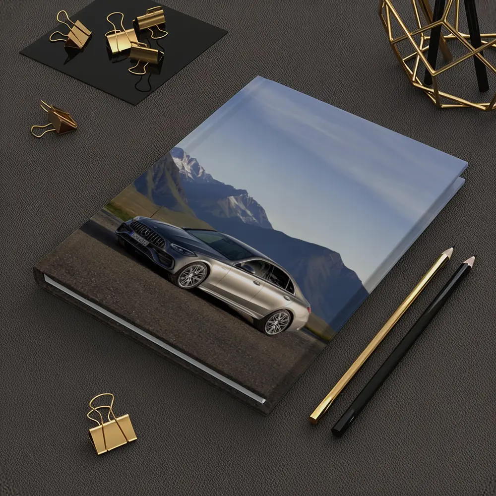 Mercedes AMG C Class Mountain Backdrop – Notebooks